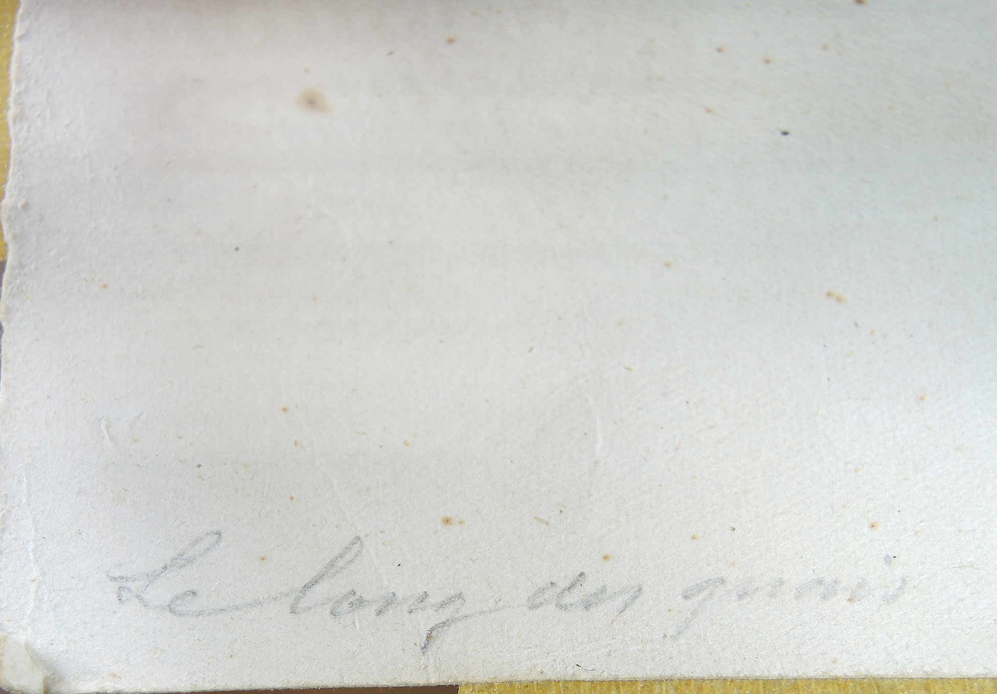 Victor Valery Etching "Along the Quay"