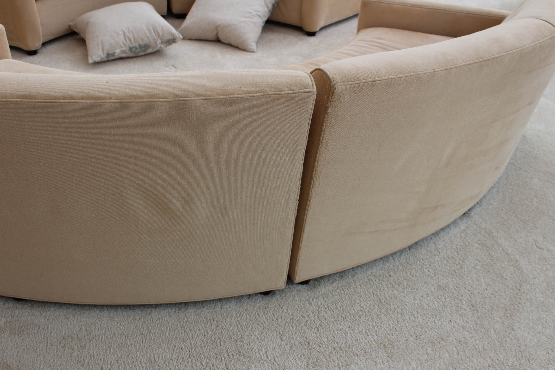 Contemporary Two-Piece Sectional Sofa by Modern Concepts