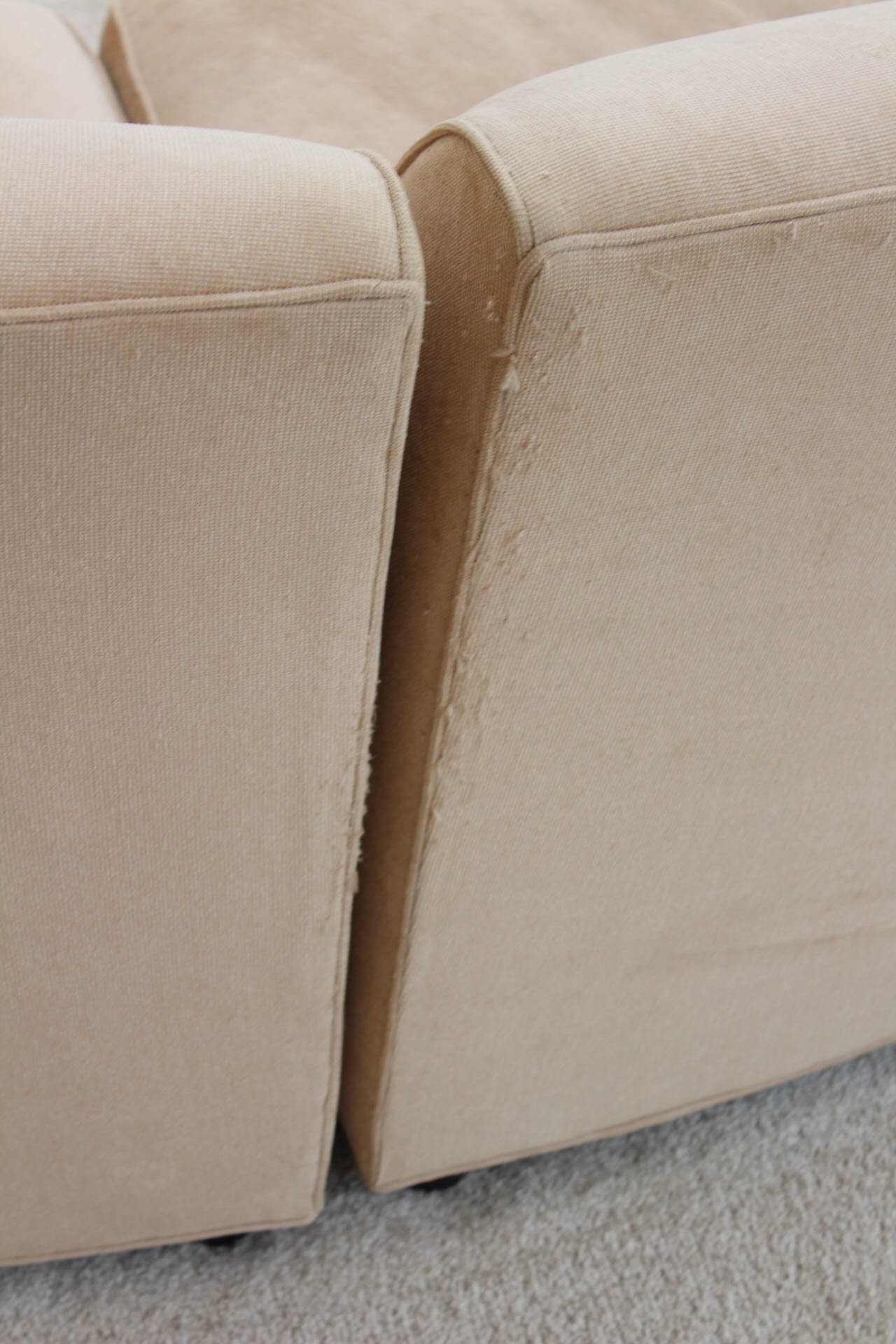 Contemporary Two-Piece Sectional Sofa by Modern Concepts