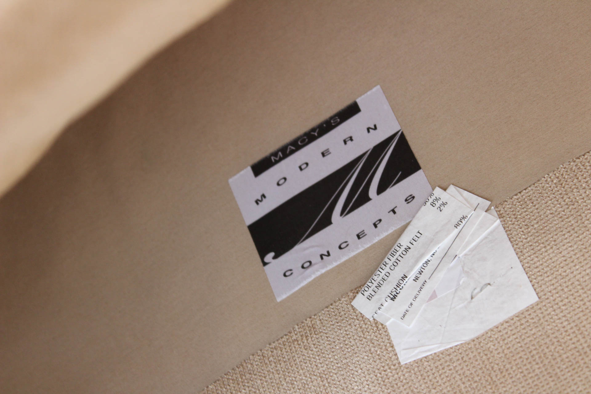 Contemporary Two-Piece Sectional Sofa by Modern Concepts