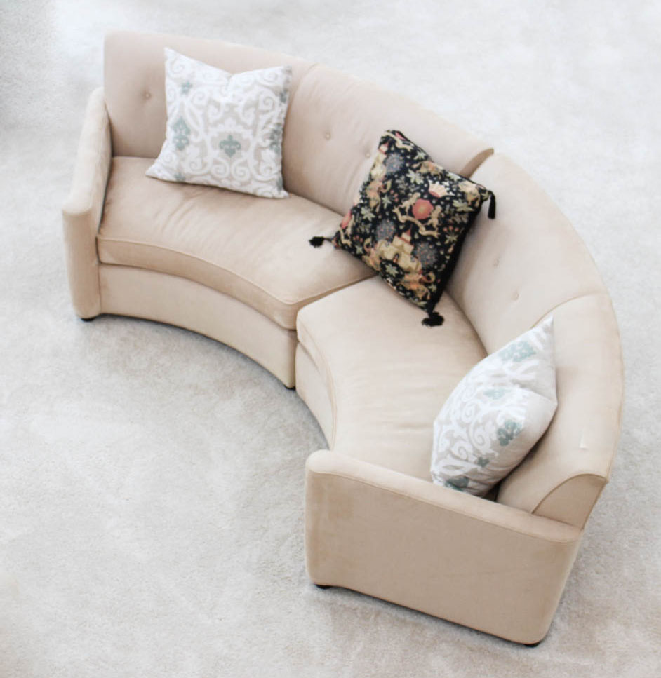 Contemporary Two-Piece Sectional Sofa by Modern Concepts