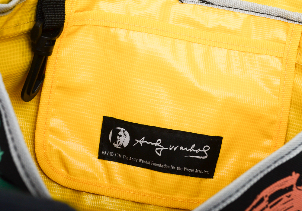 Plasticland Andy Warhol Gun Print Bag by Loop NYC