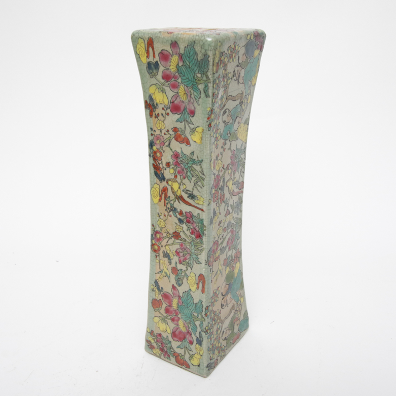 Hand Painted Asian Porcelain Decor