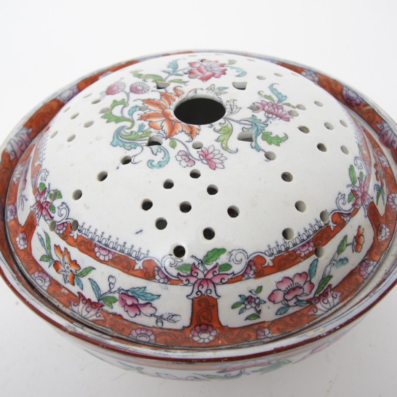 Hand Painted Asian Porcelain Decor
