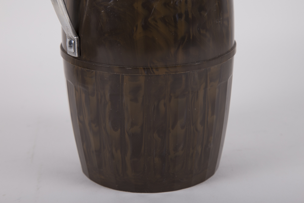 Assorted Pitchers and Trays including Vintage Thermos Vacuum Jug