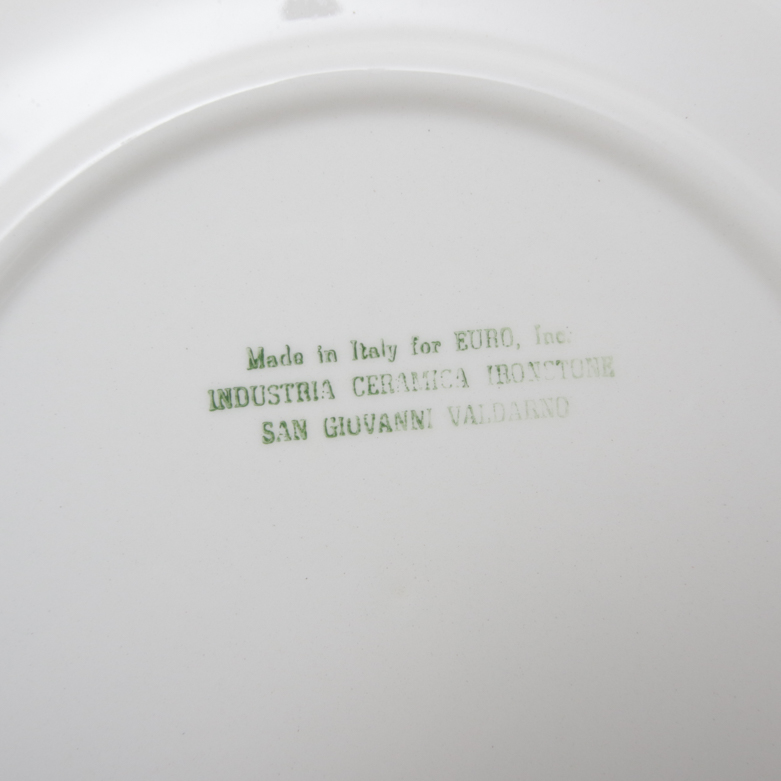 Set of Italian Ironstone Plates