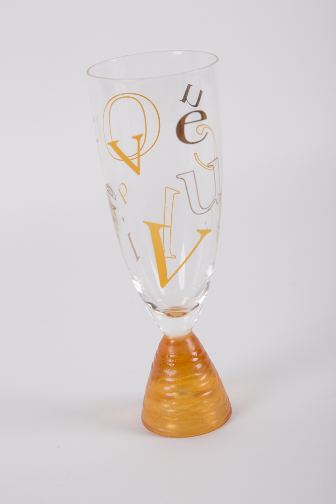 Vintage Veuve Clicquot Champagne Flutes