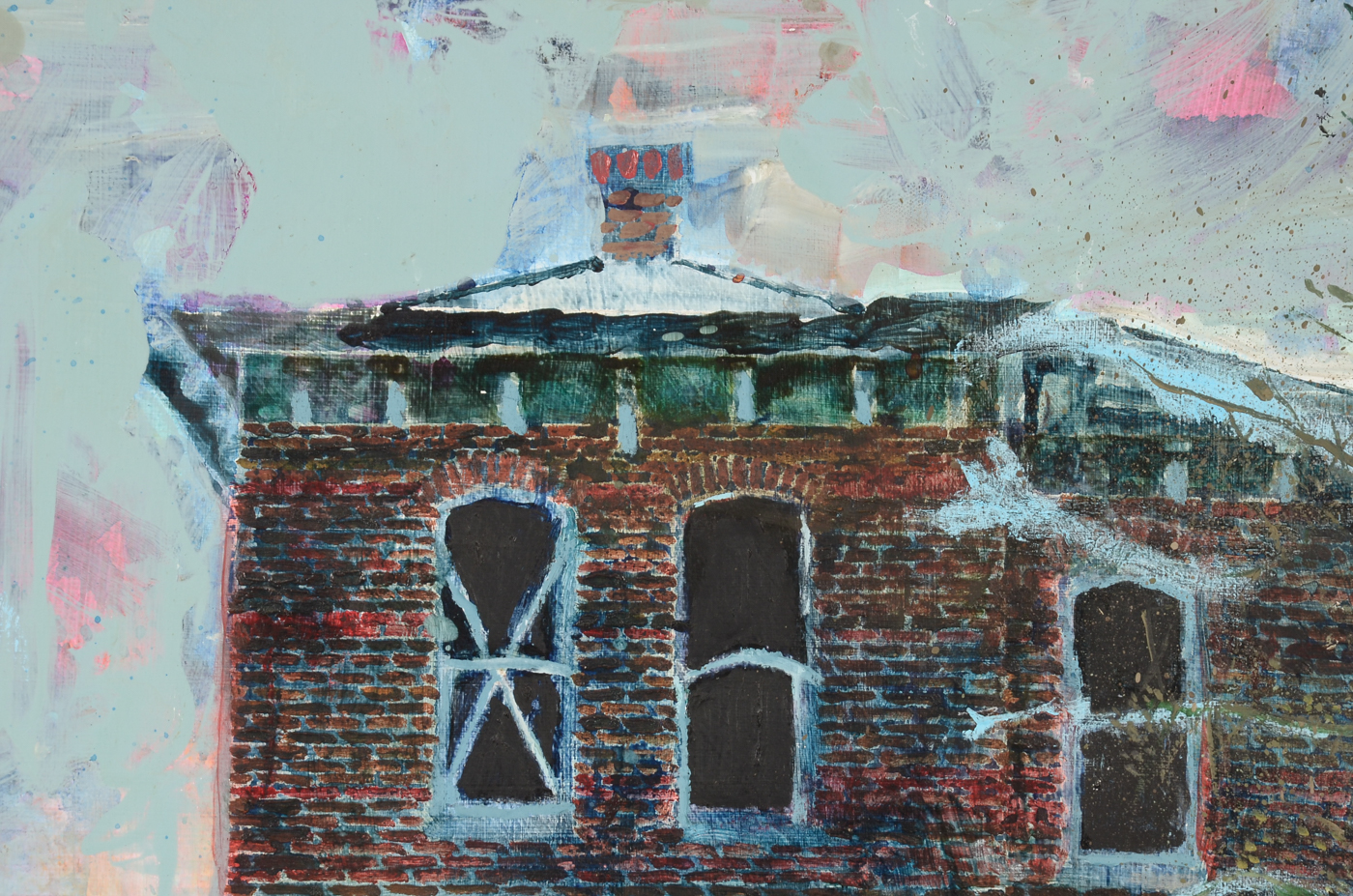 Mario Signed Original 2001 Contemporary Acrylic on Board