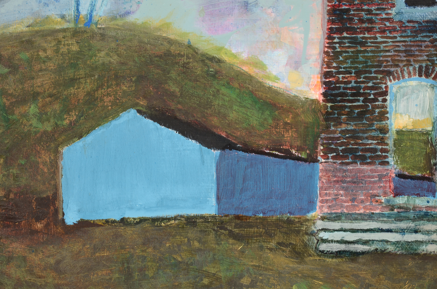 Mario Signed Original 2001 Contemporary Acrylic on Board