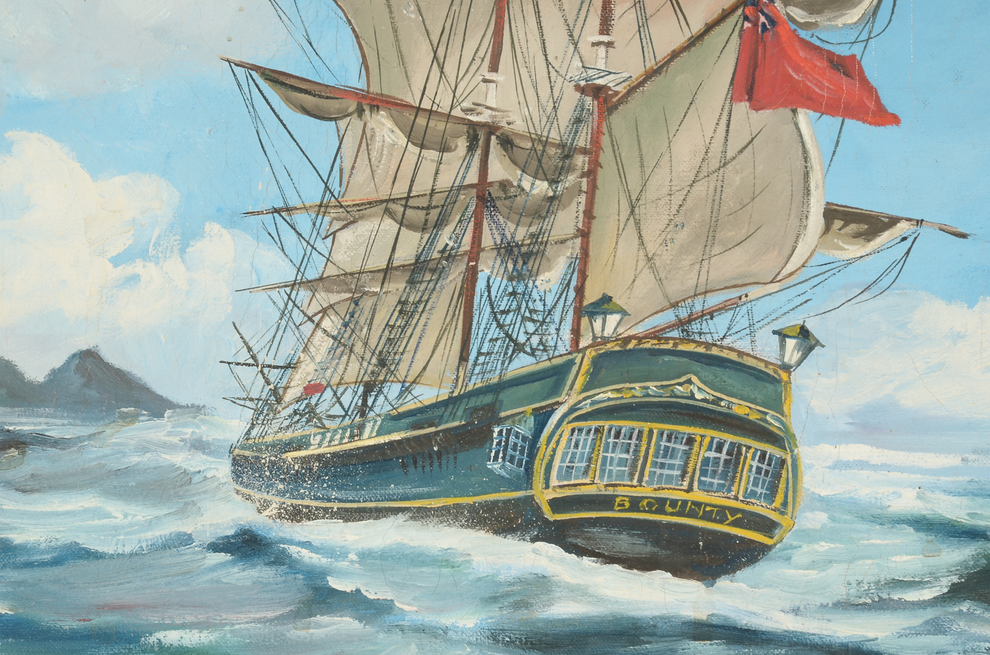 V. Henry Original Nautical Acrylic on Canvas