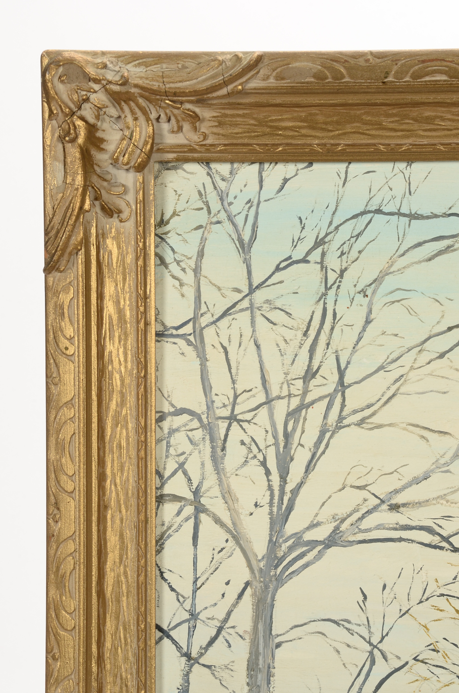 R. P. Huber II Original 1986 Oil on Canvas on Wood