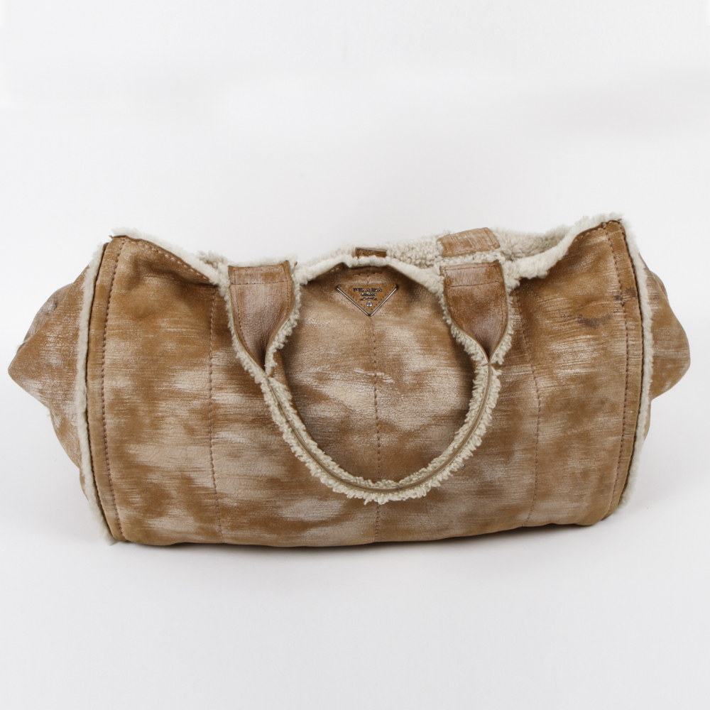 Prada Shearling Purse