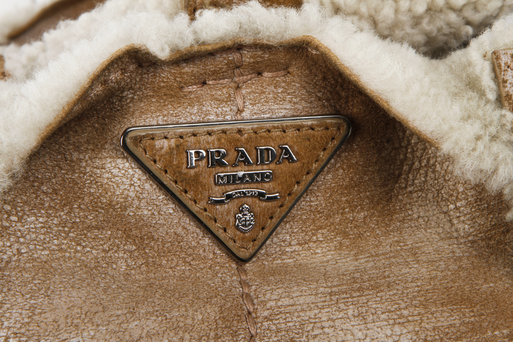 Prada Shearling Purse