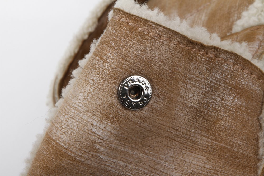 Prada Shearling Purse