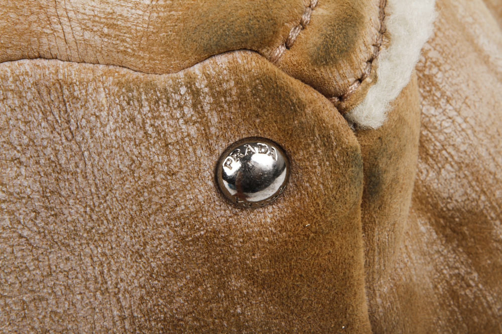 Prada Shearling Purse