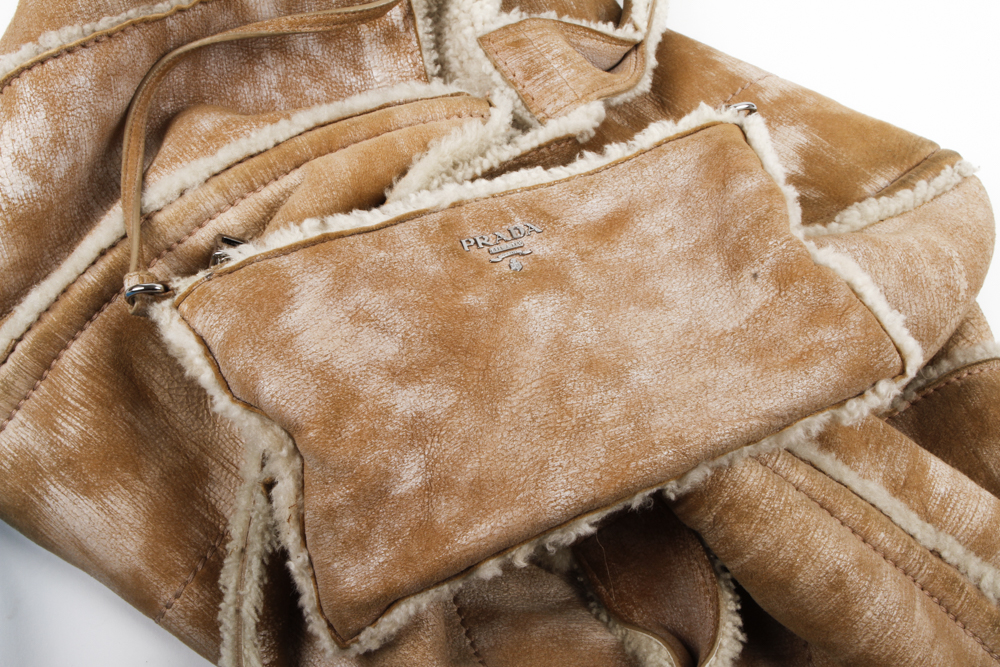 Prada Shearling Purse