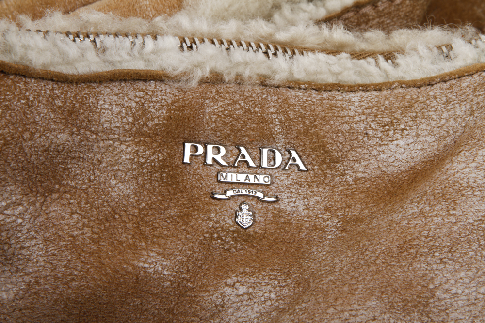 Prada Shearling Purse