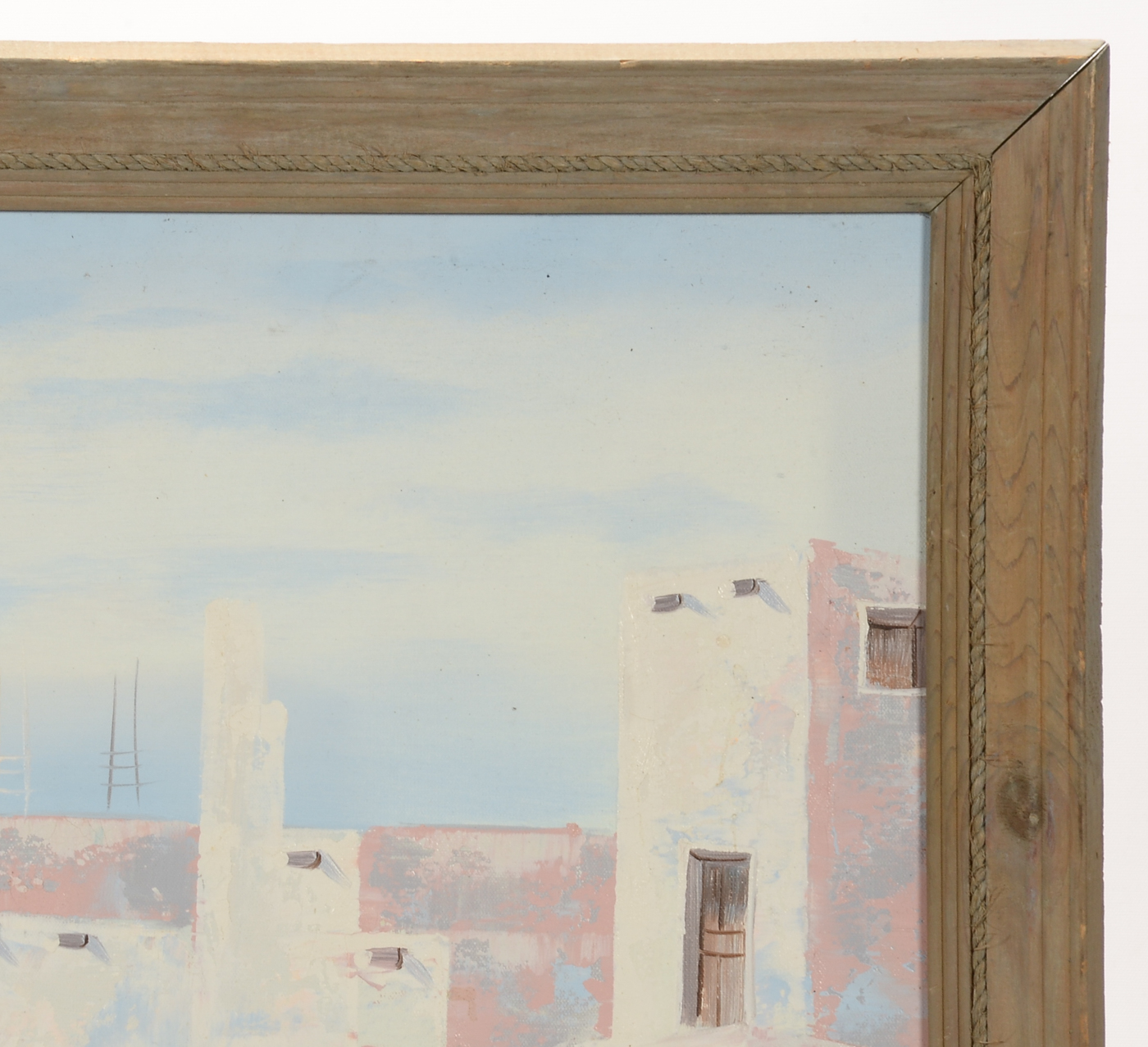 K. Mescal Original Decorative Southwest Oil on Canvas