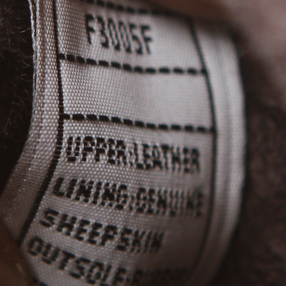 UGG Two-Tone Suede Lace Up Boots