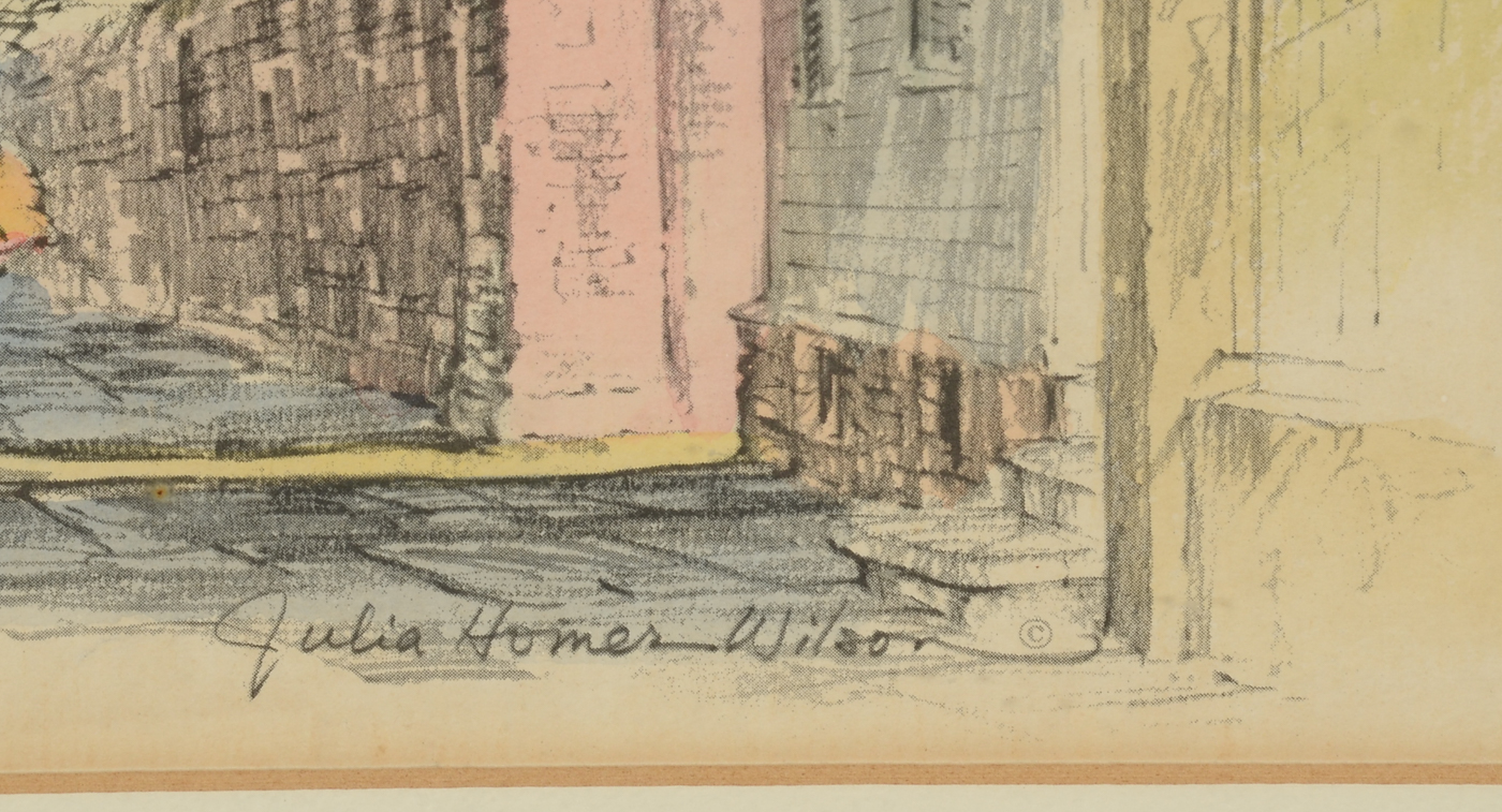Offset Lithographic Reproduction after Julia Homer Wilson