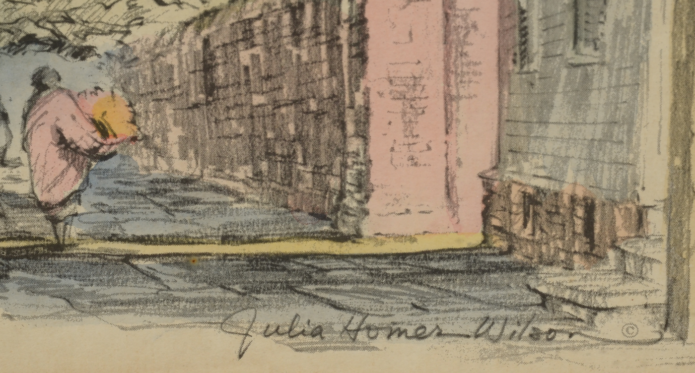 Offset Lithographic Reproduction after Julia Homer Wilson