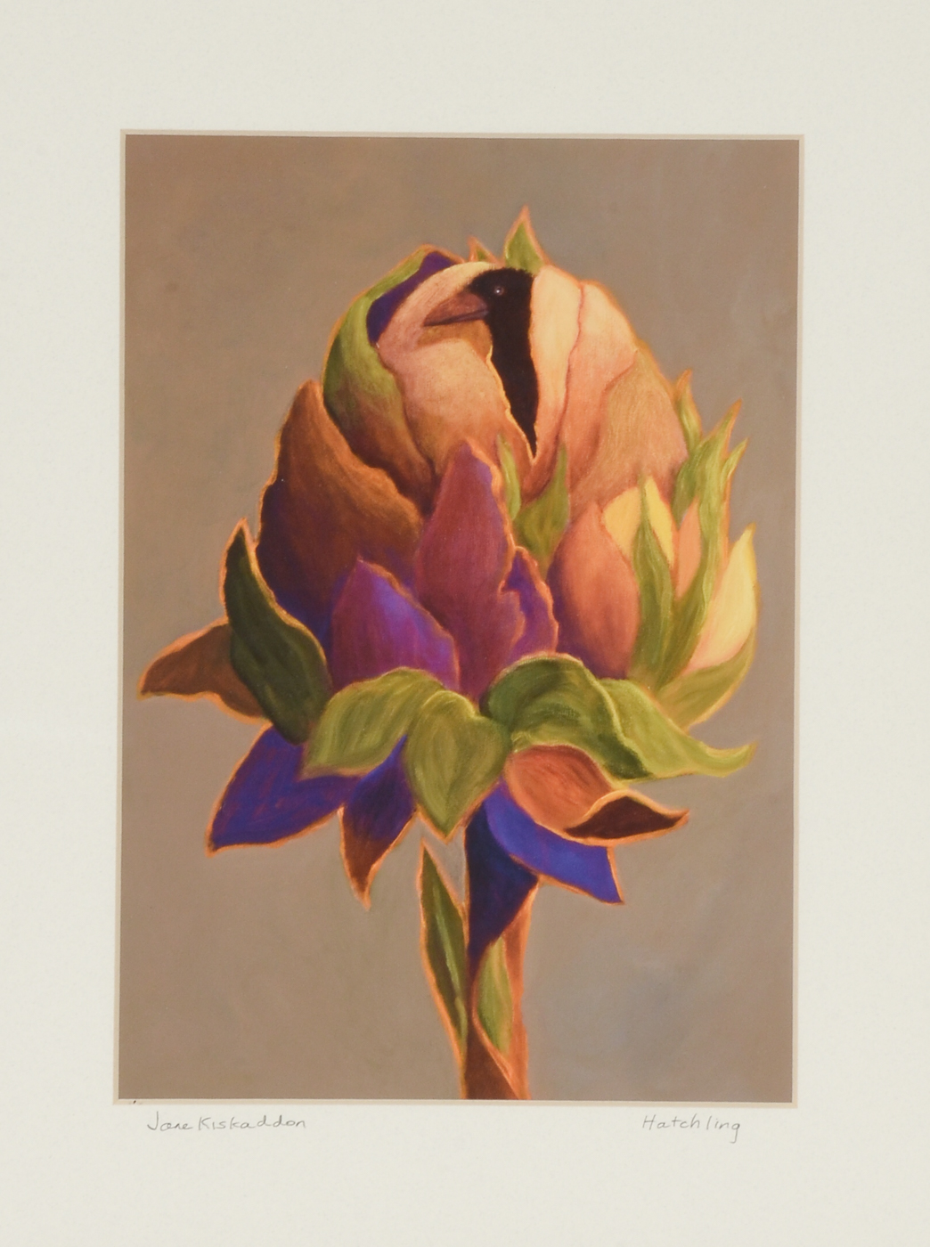 Pair of Jane Kiskaddon Signed Giclées "Hatchling" and "