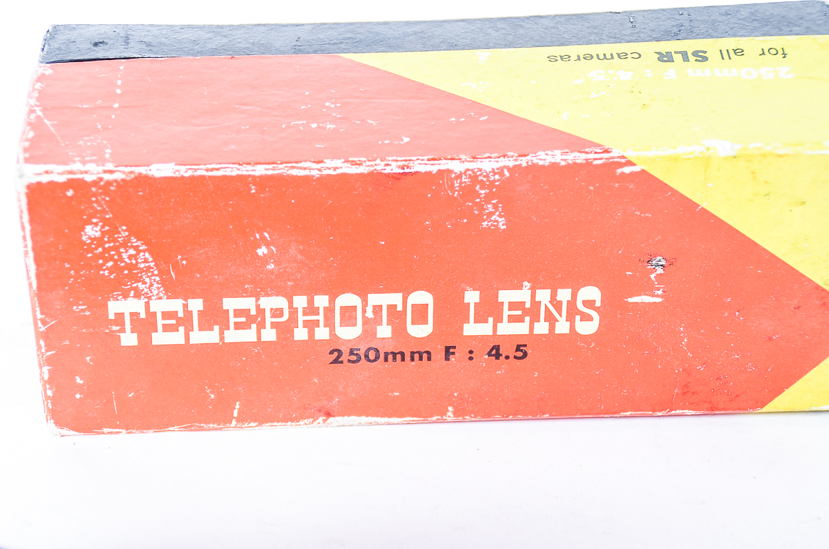 Vintage Nikkormat Camera and Telephoto Lens