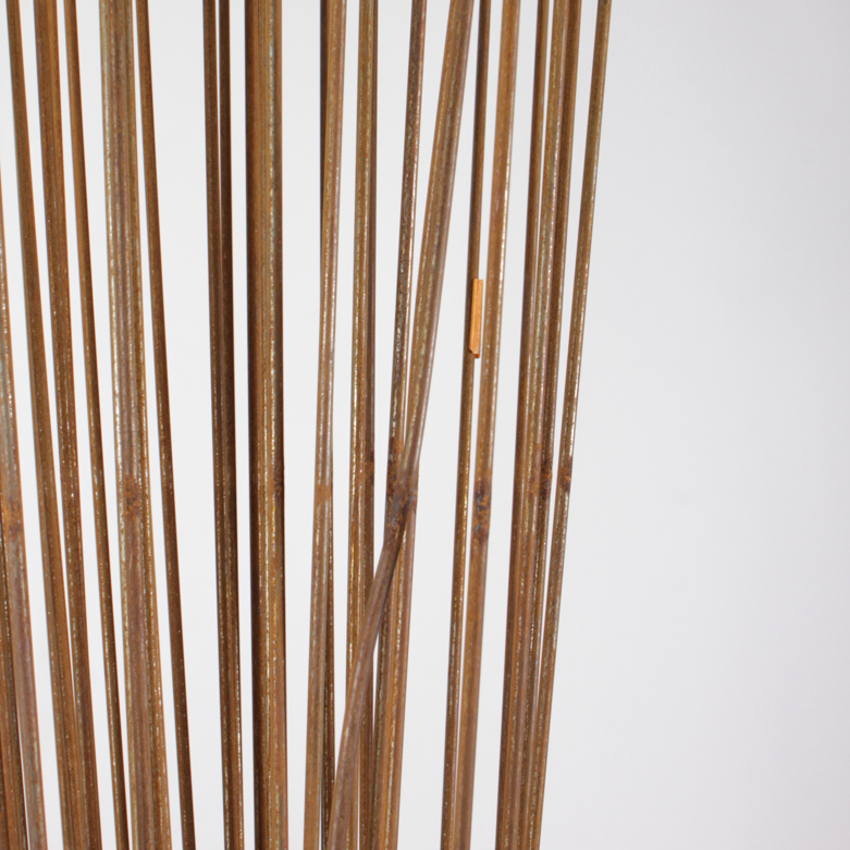 Tall Bundled Wire Sculpture