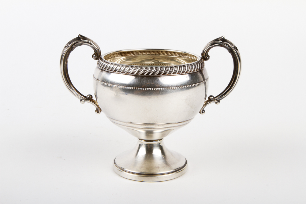 Fisher Silversmiths Weighted Sterling Silver Creamer and Sugar