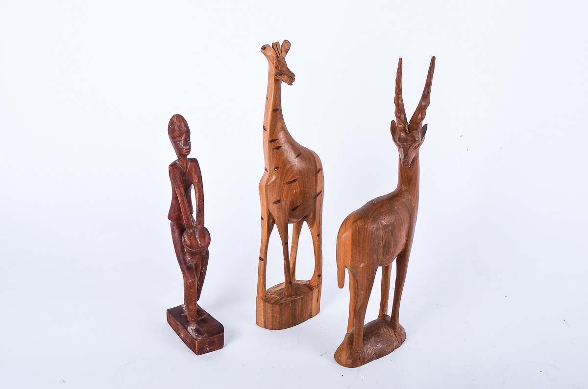 Collection of Wooden Figurines