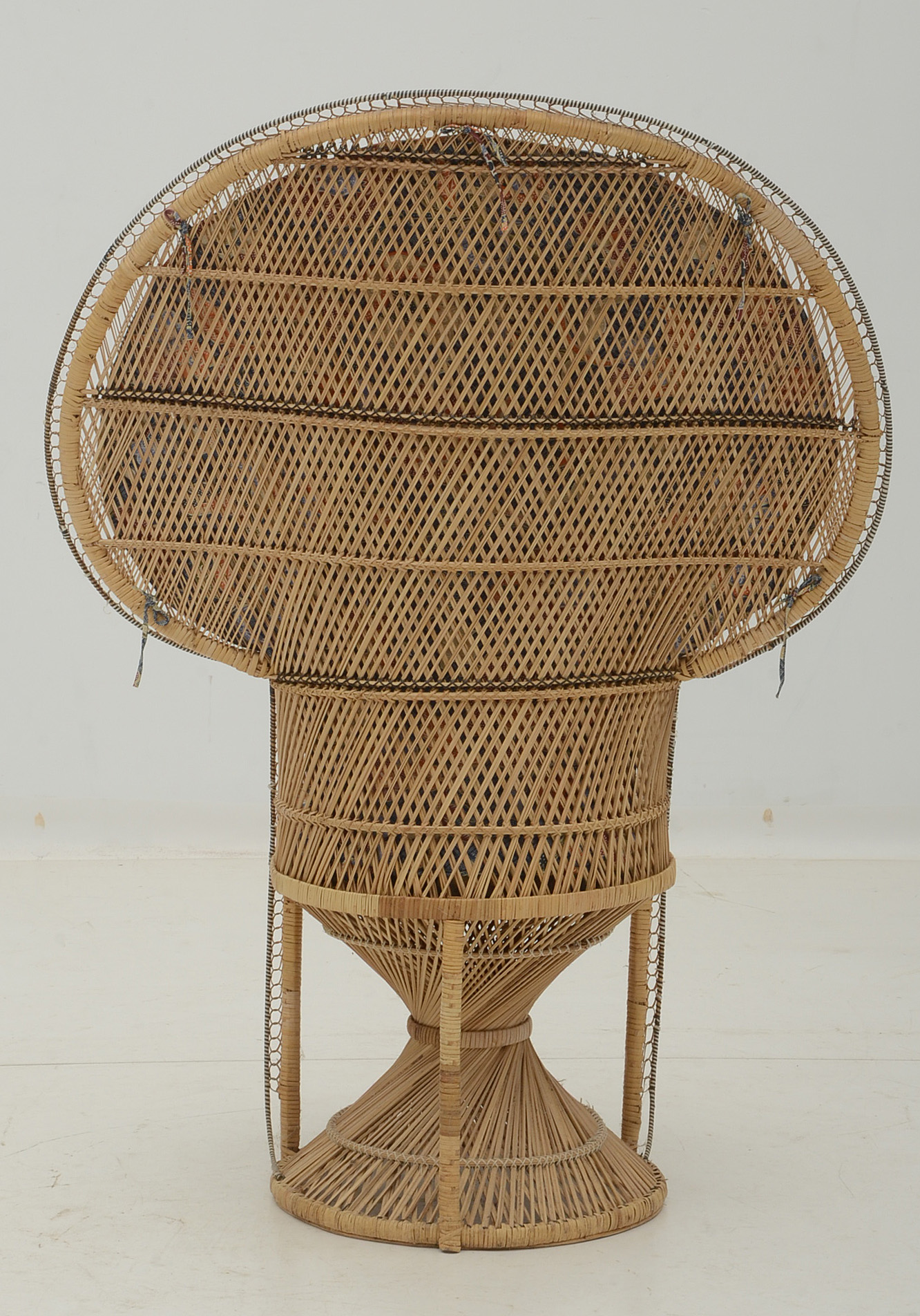 Pair of Wicker Peacock Chairs