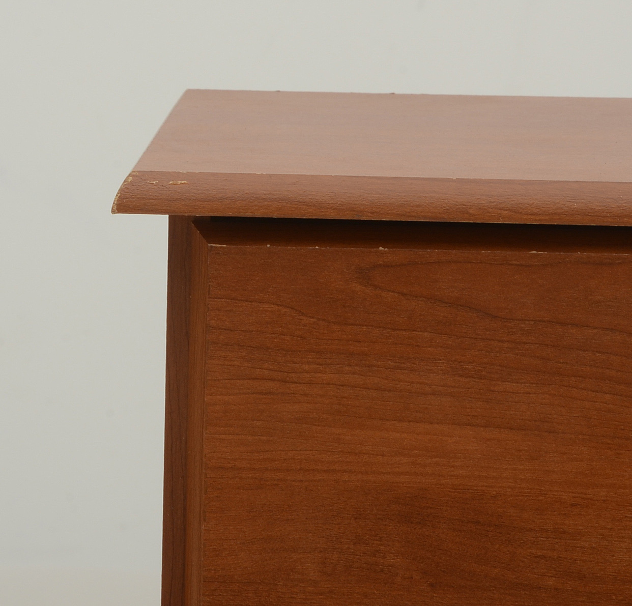 Cherry Grained Melamine Six Drawer Chest