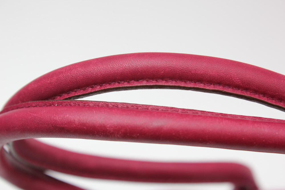 Prada Pink Wool and Leather Handbag