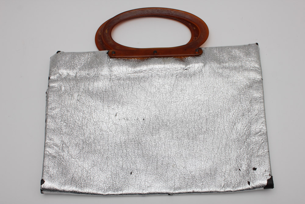 Vintage Lucite Handle Handbags