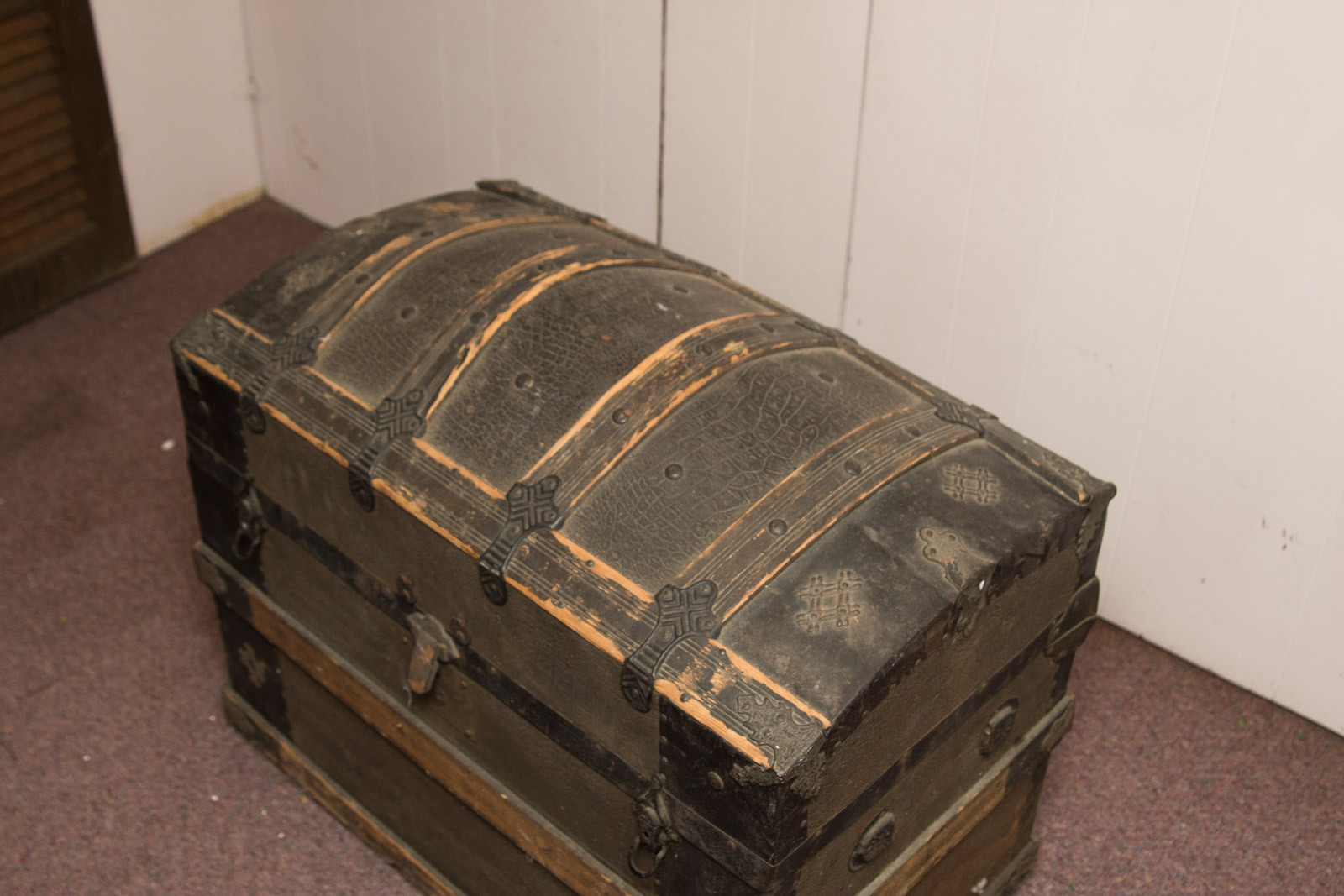 Antique to Vintage Steamer Trunk