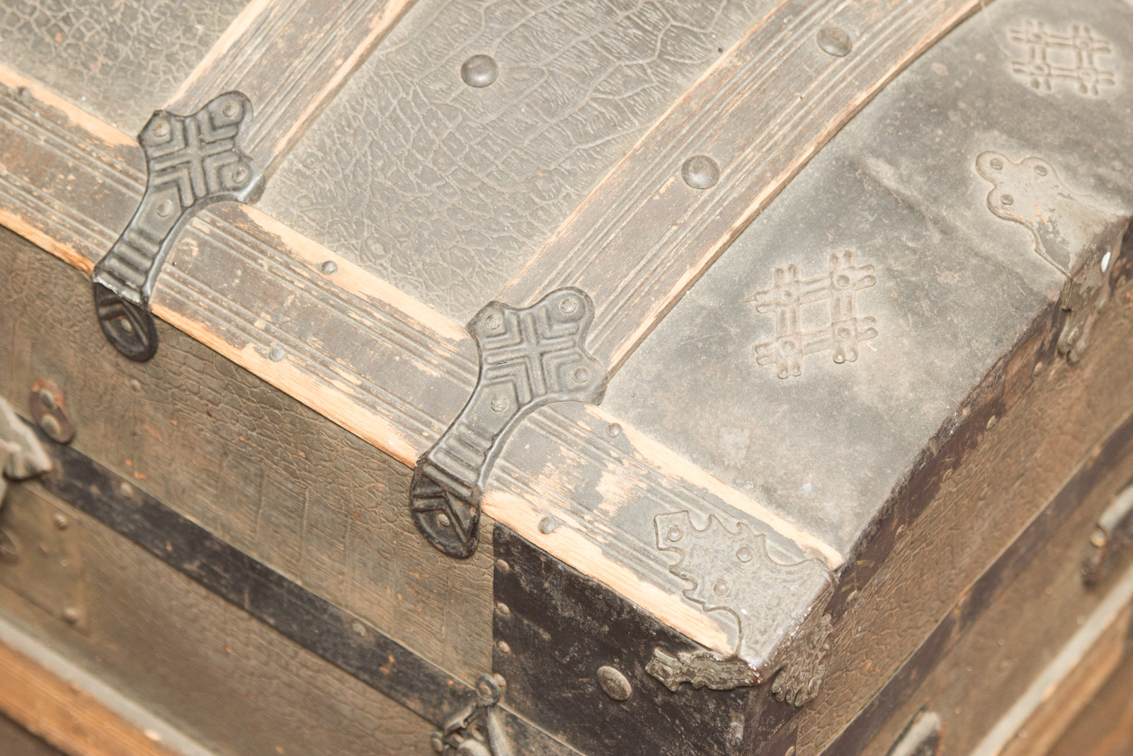 Antique to Vintage Steamer Trunk