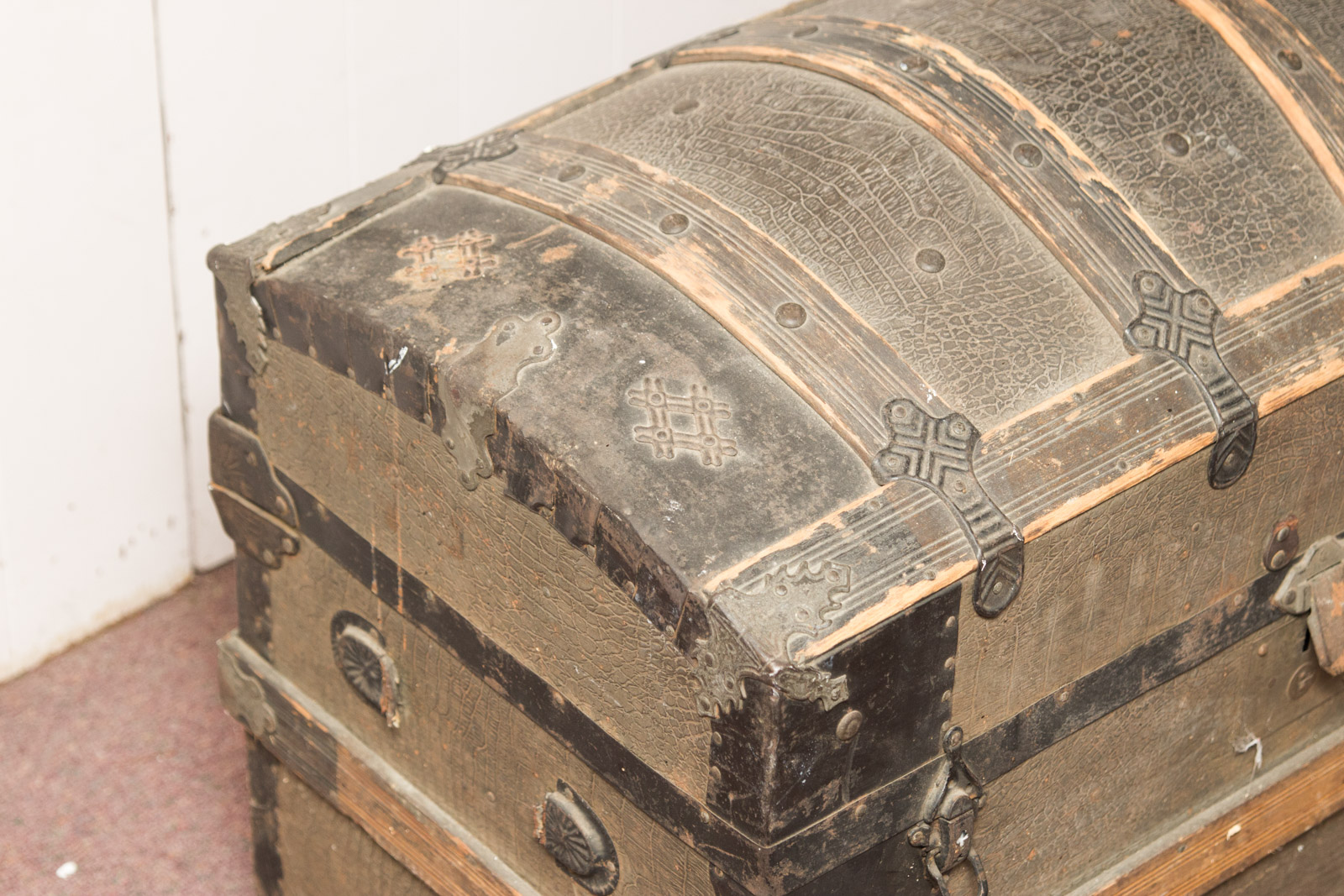 Antique to Vintage Steamer Trunk