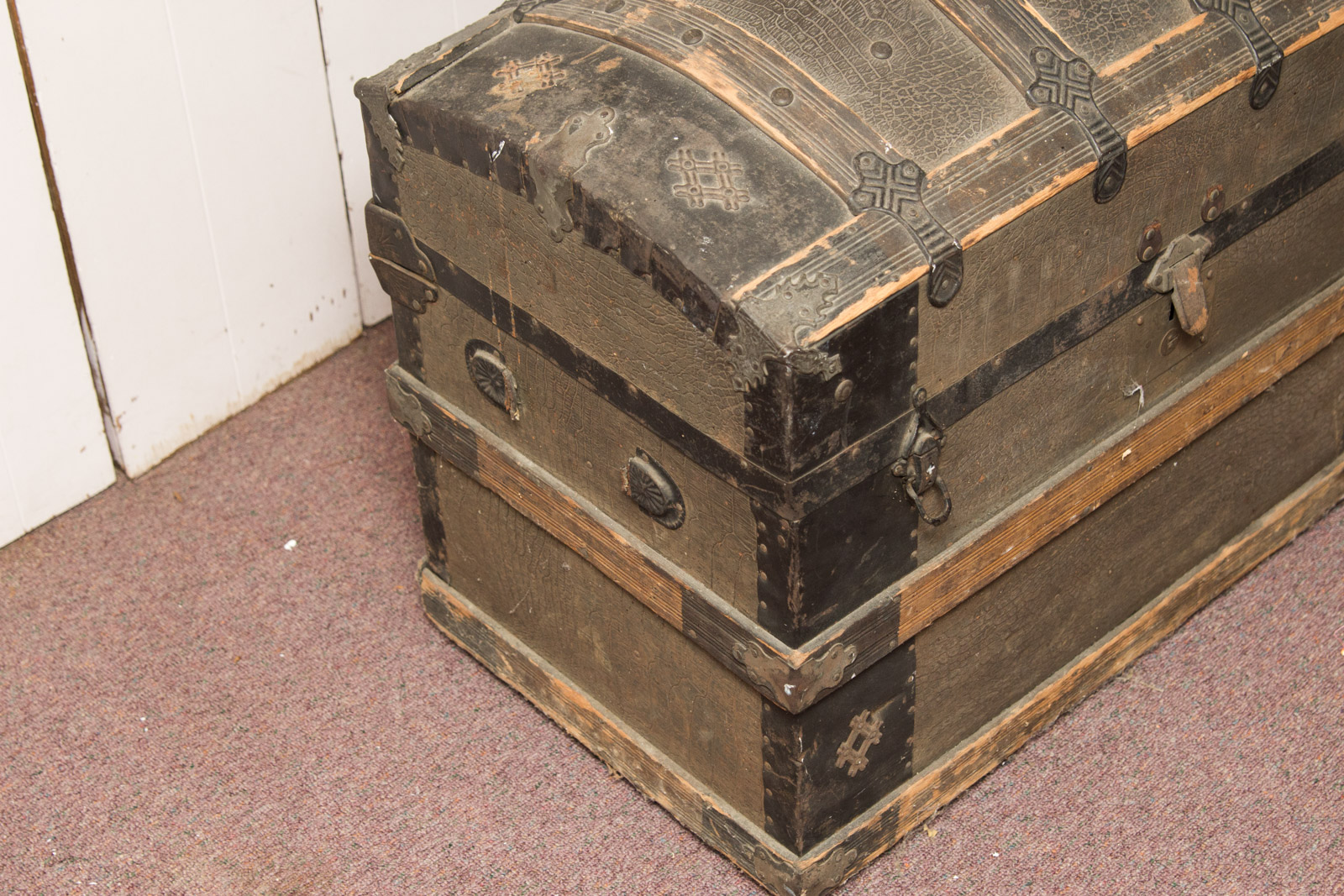 Antique to Vintage Steamer Trunk