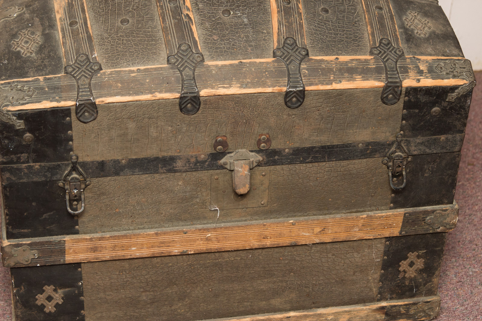 Antique to Vintage Steamer Trunk