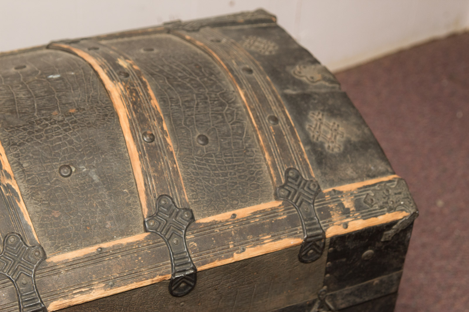 Antique to Vintage Steamer Trunk