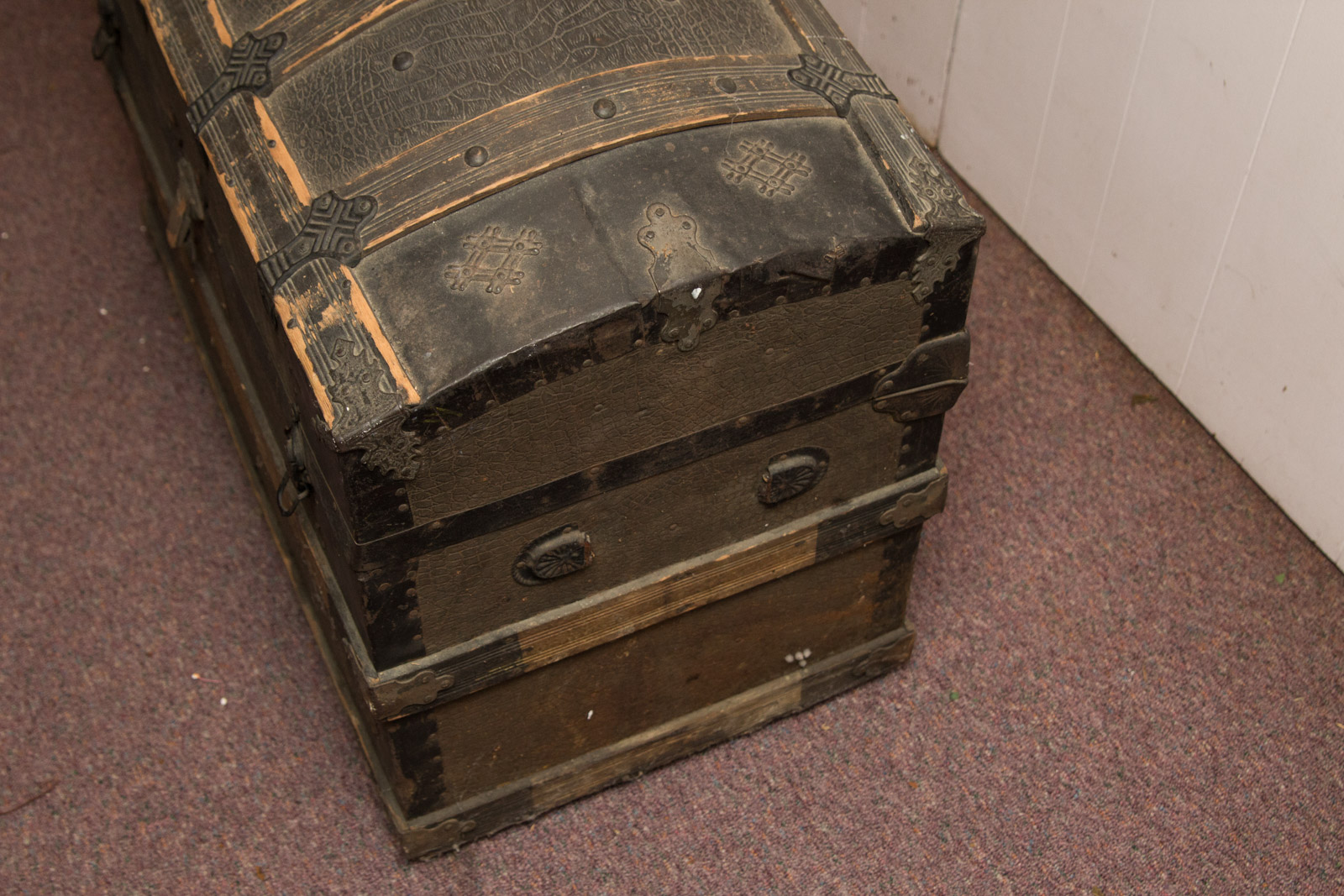 Antique to Vintage Steamer Trunk