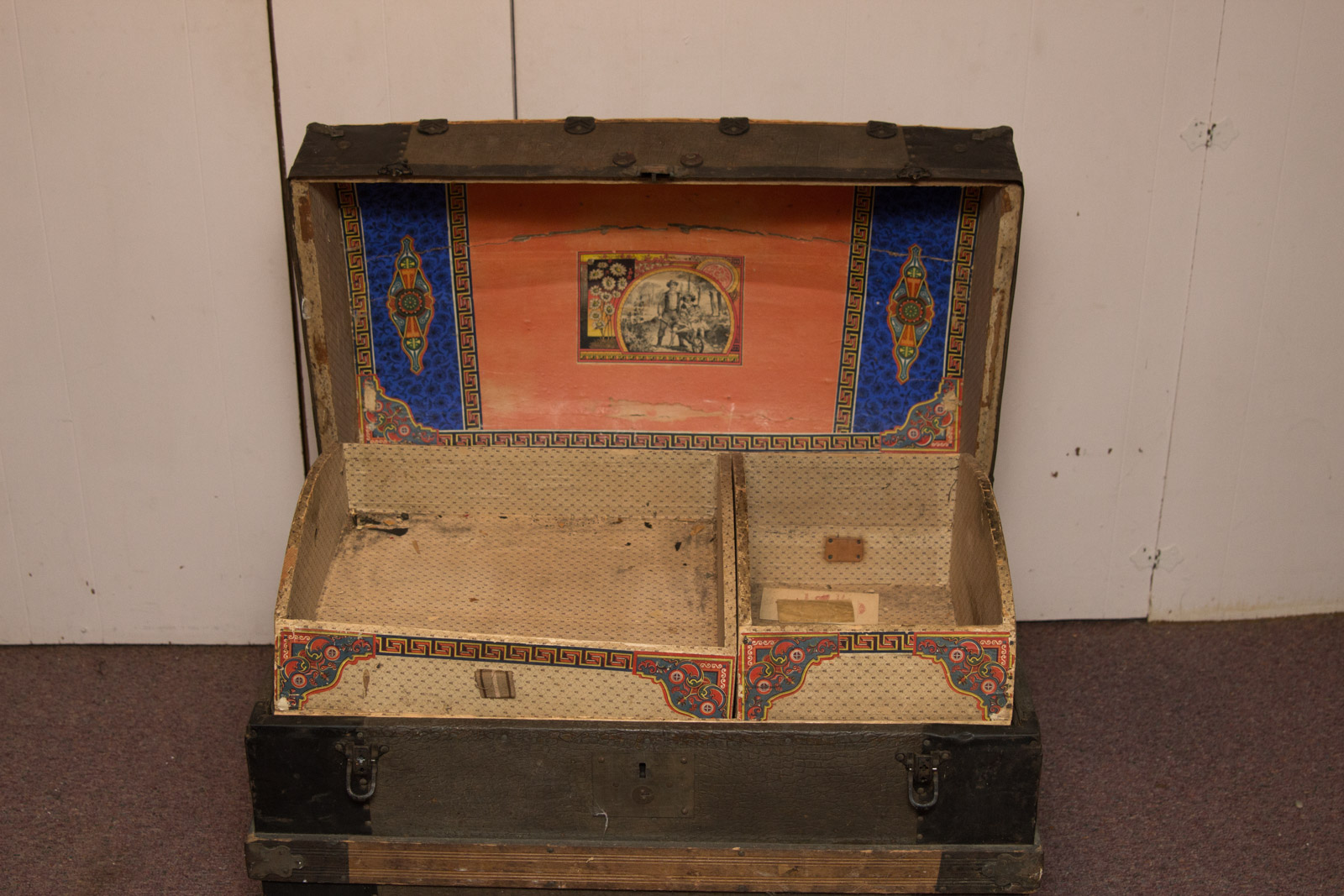 Antique to Vintage Steamer Trunk
