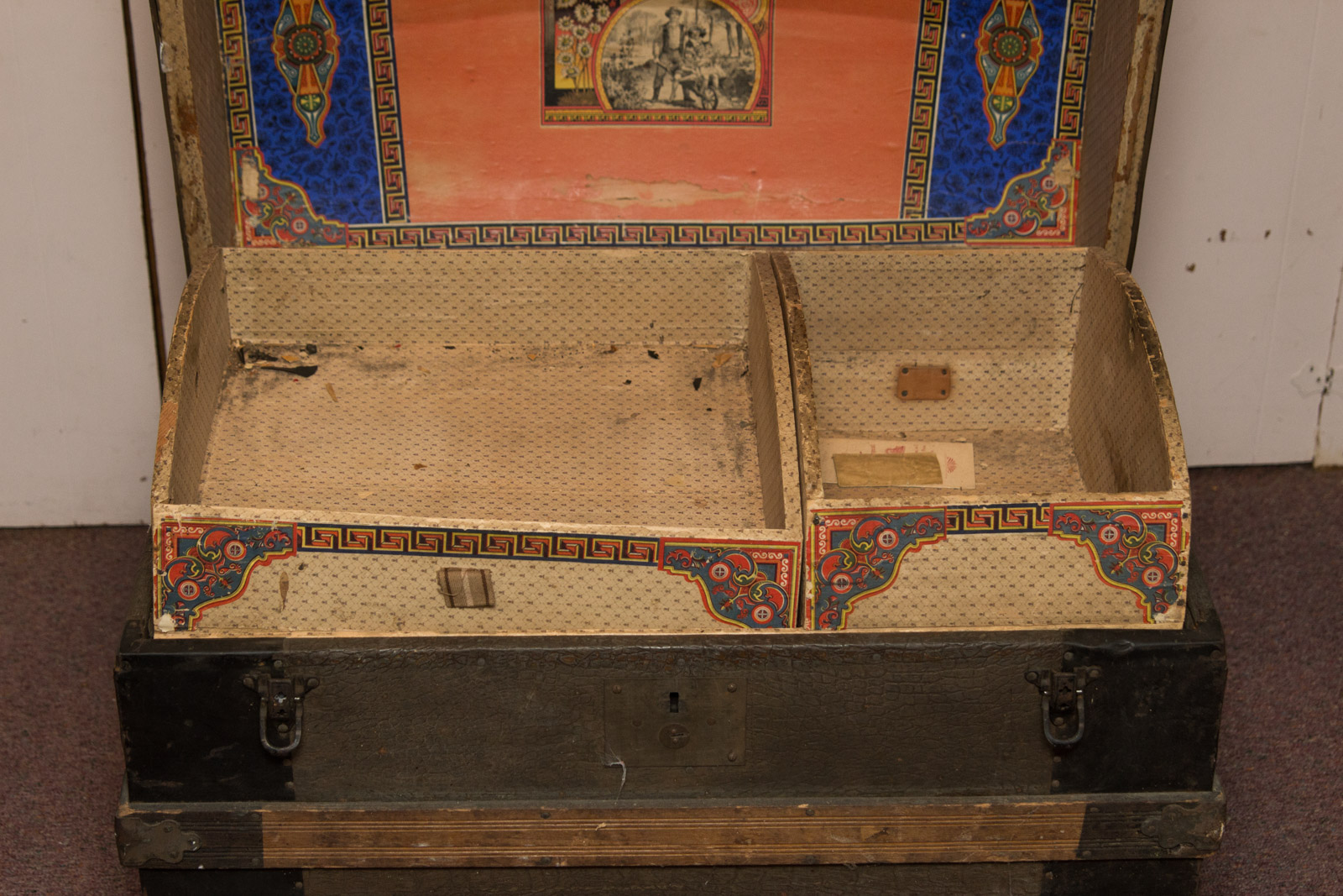 Antique to Vintage Steamer Trunk