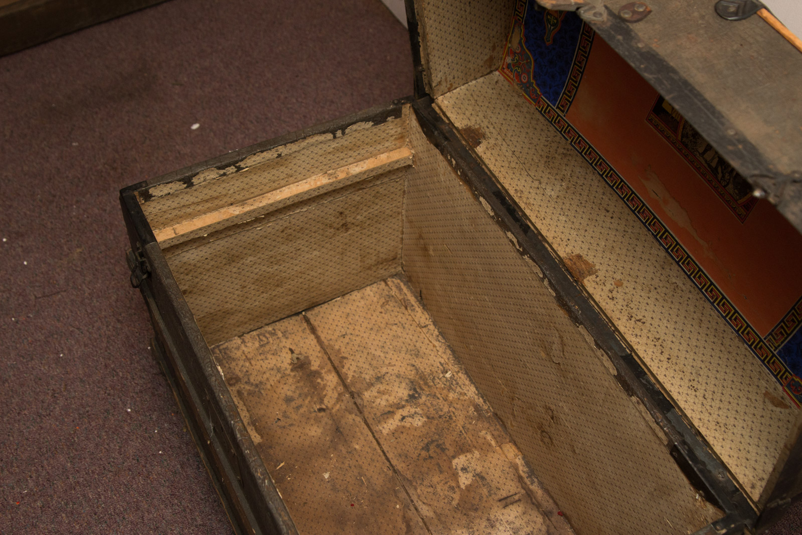 Antique to Vintage Steamer Trunk