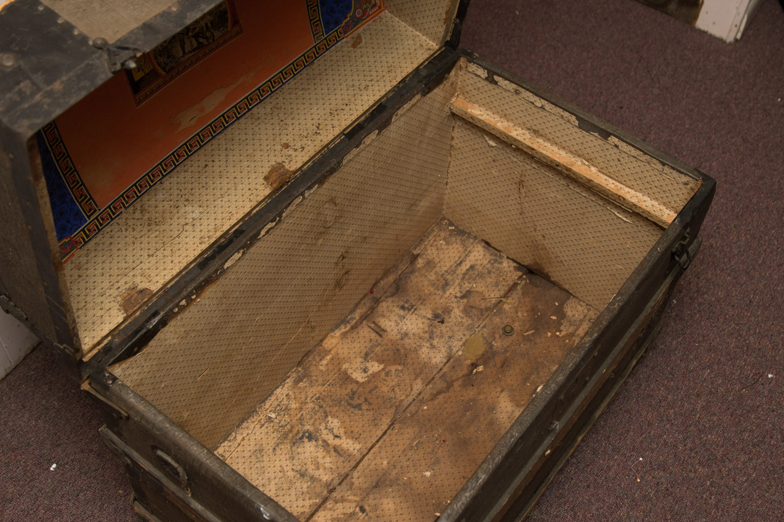 Antique to Vintage Steamer Trunk