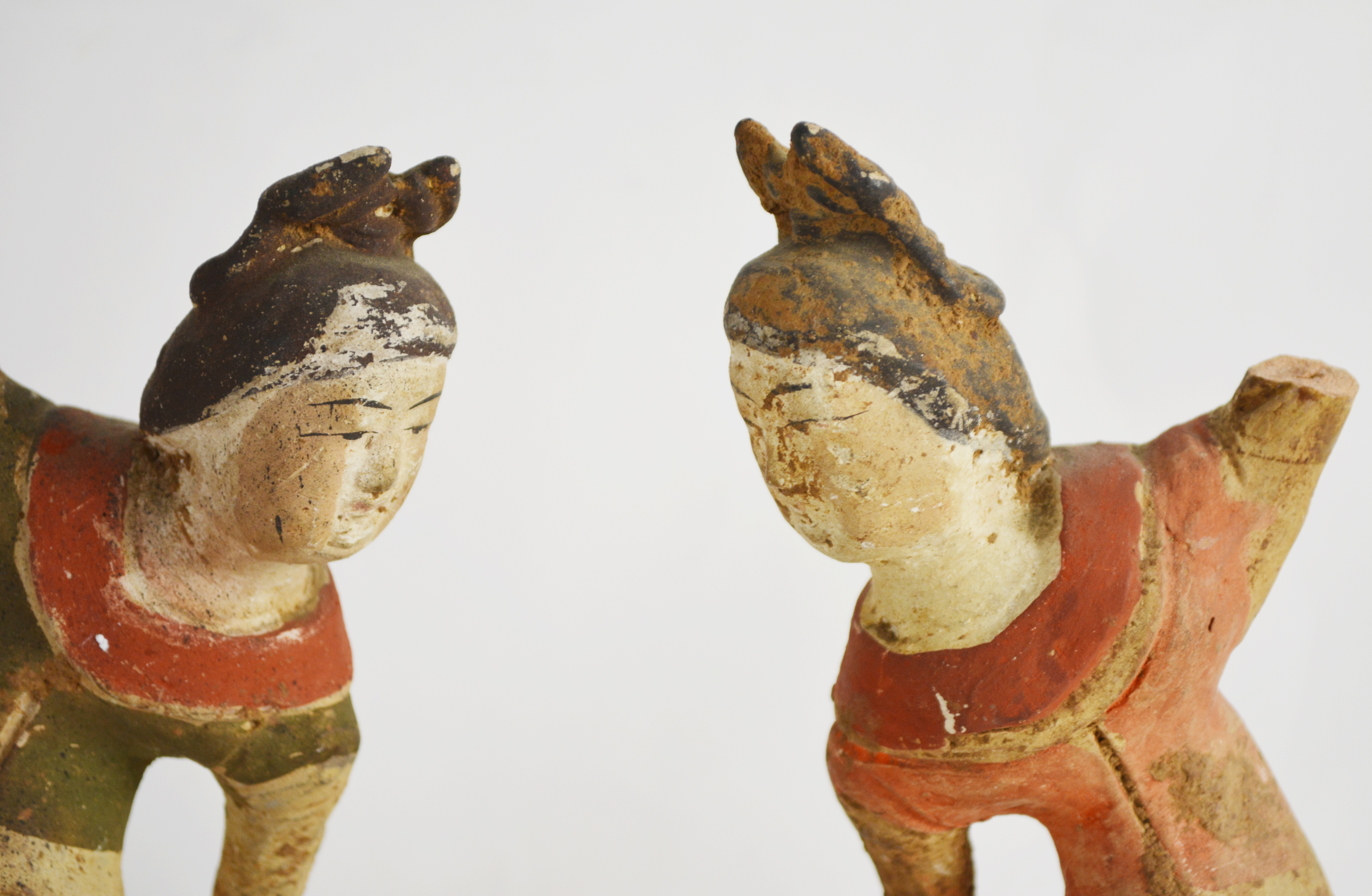 Archaistic Figurines in the Style of Tang Dynasty Tomb Figures