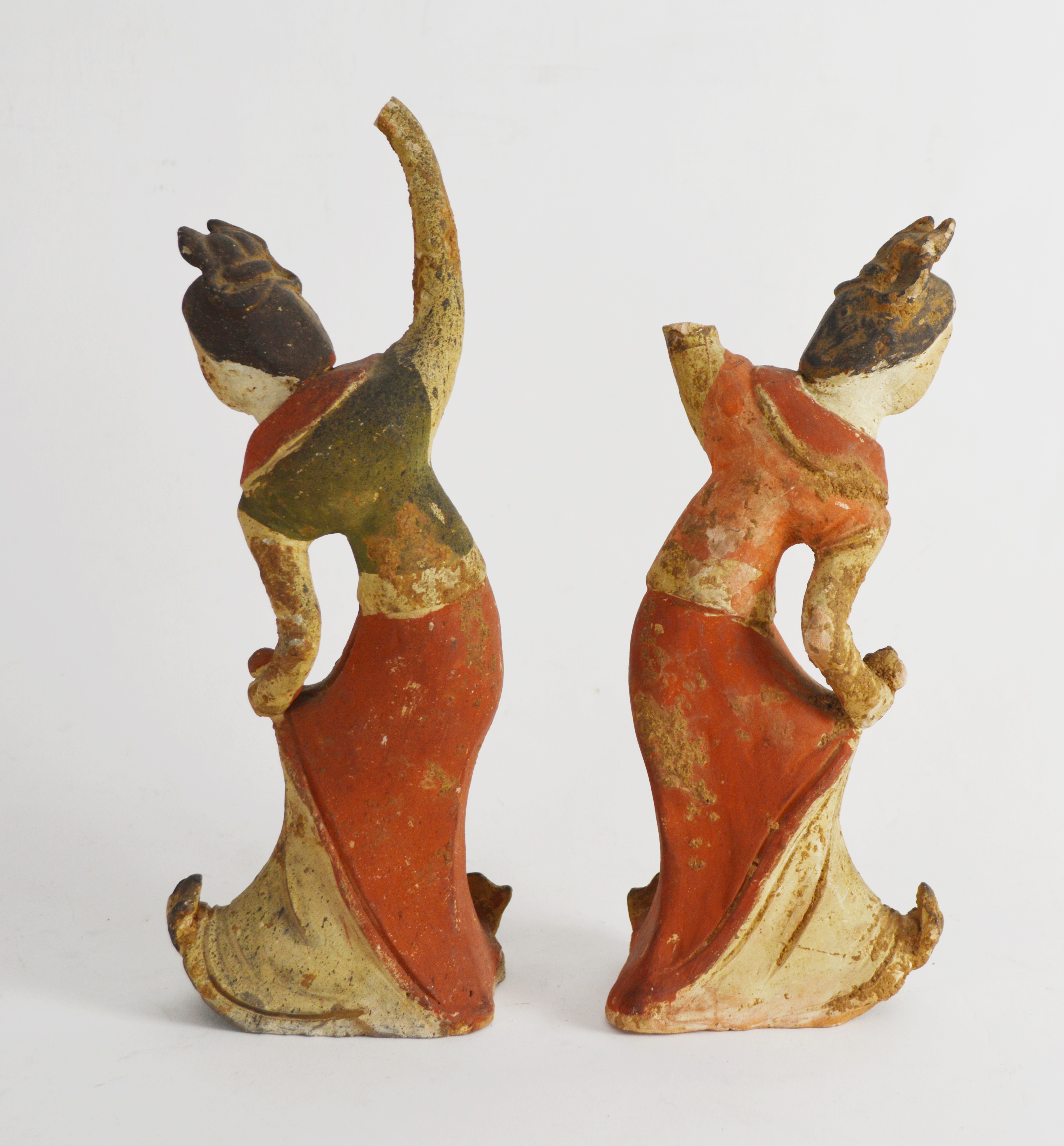 Archaistic Figurines in the Style of Tang Dynasty Tomb Figures