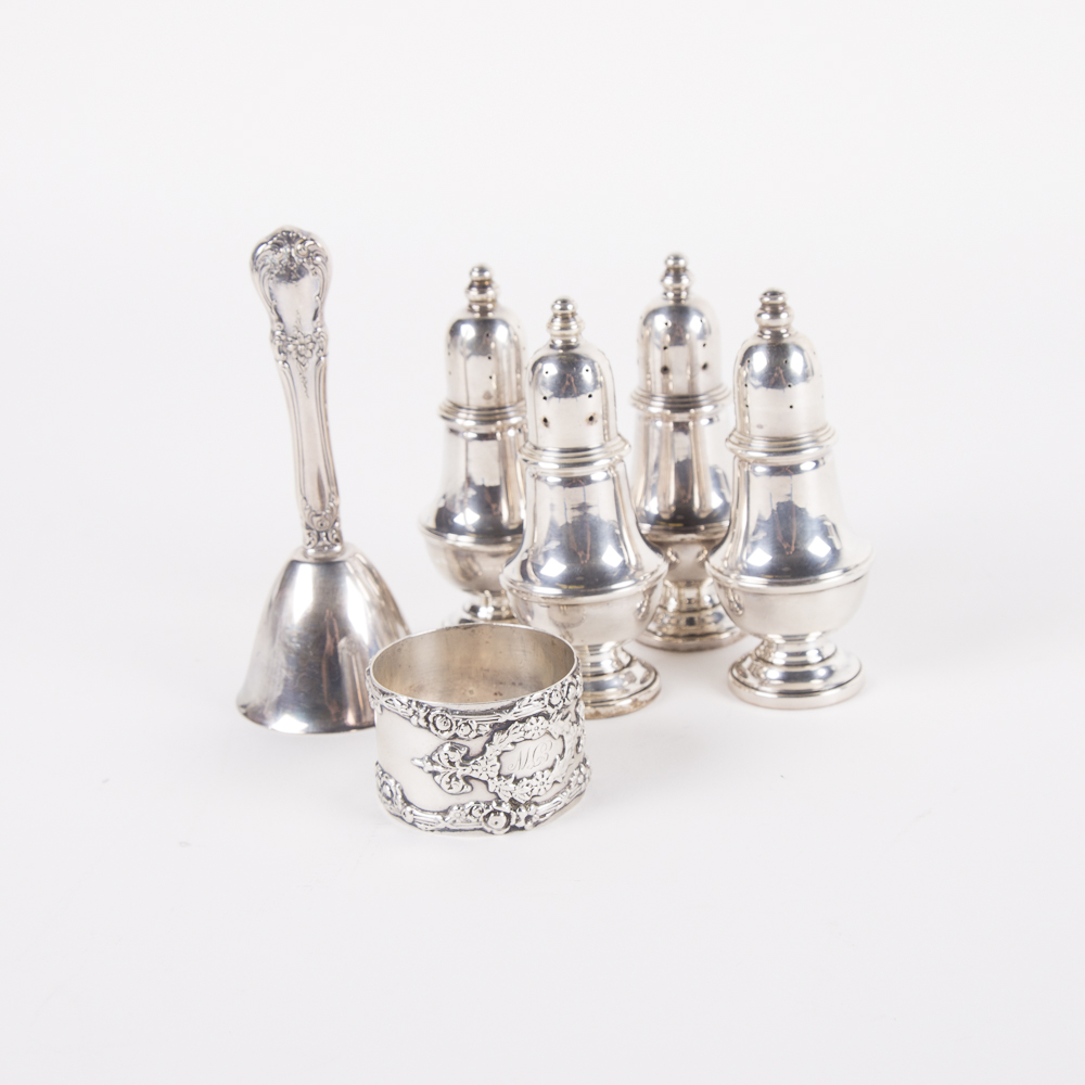 Collection of Sterling Silver Tableware