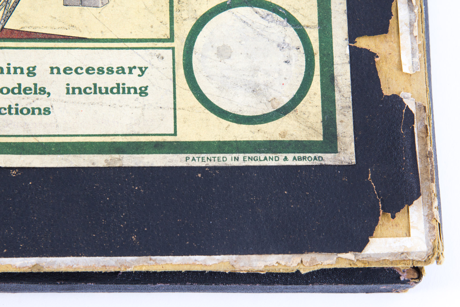 Vintage Meccano Erector Set with Original Box and Instruction Manual