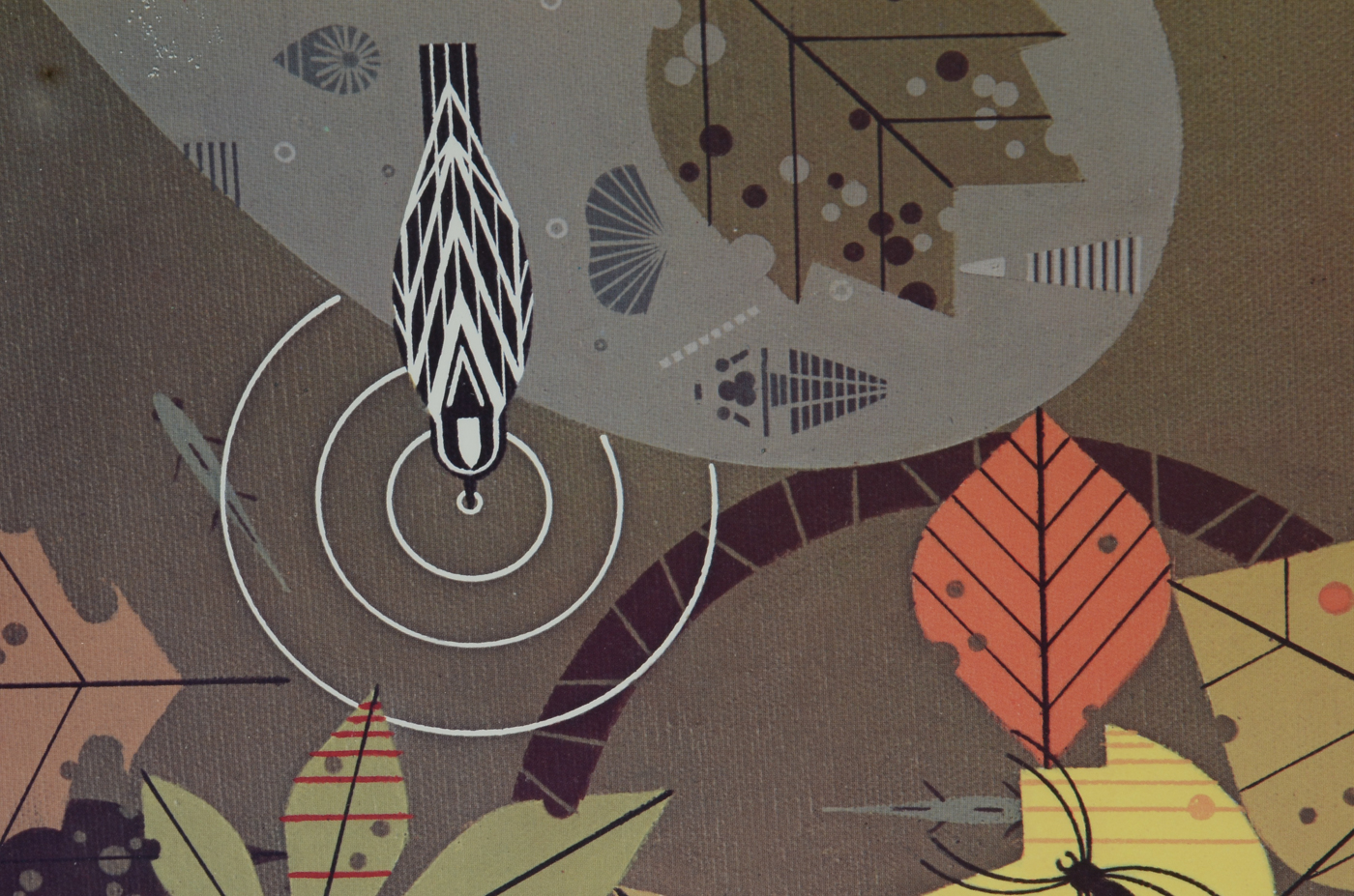 1970 Poster for Cincinnati Nature Center Designed by Charley Harper